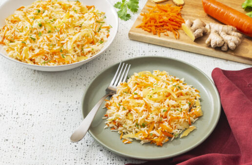 Ginger and Carrot Rice
