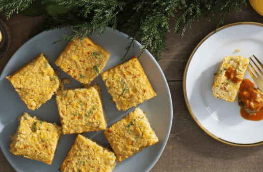 Gluten Free Cornbread with Brown Rice