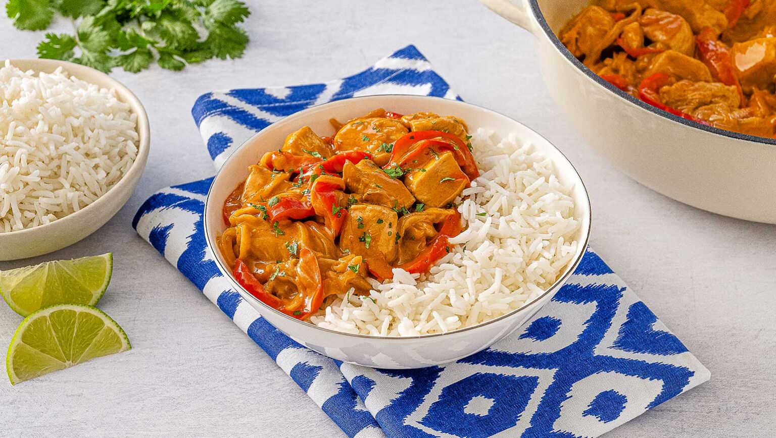Coconut Chicken Rice Bowl
