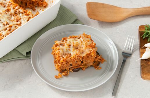 rice-casserole-with-mediterranean-flavors-eggplant-turkey-and-white-rice