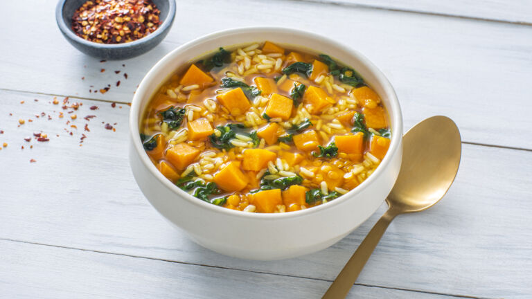 Red Lentil Sweet Potato Soup