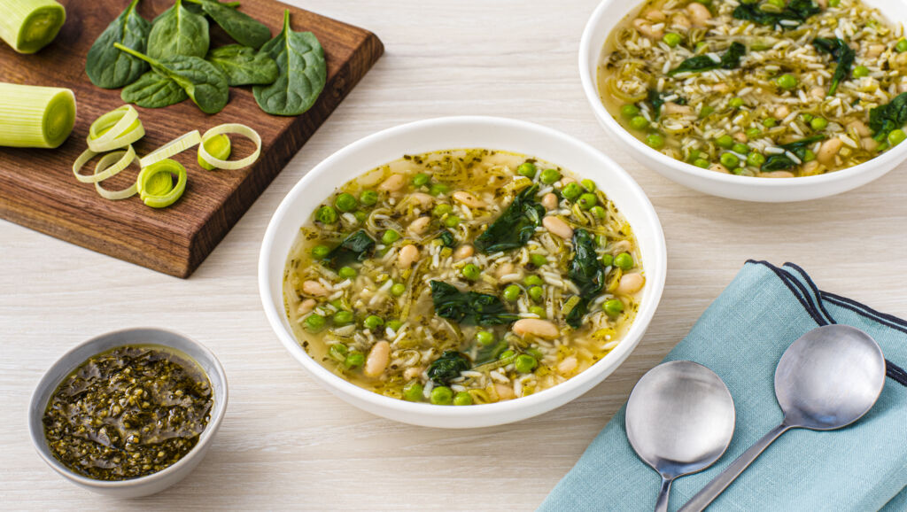 spring minestrone