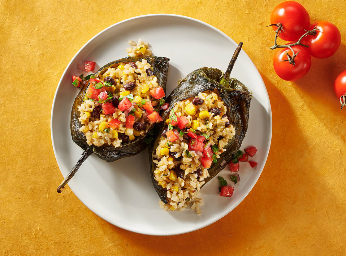 Stuffed Poblano Chiles