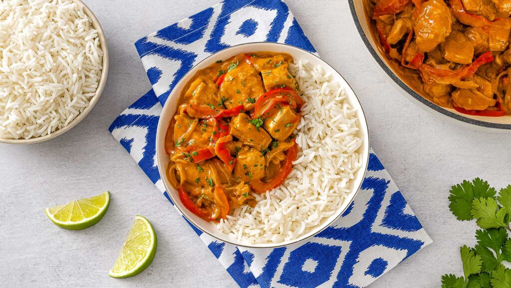 coconut chicken rice bowl recipe