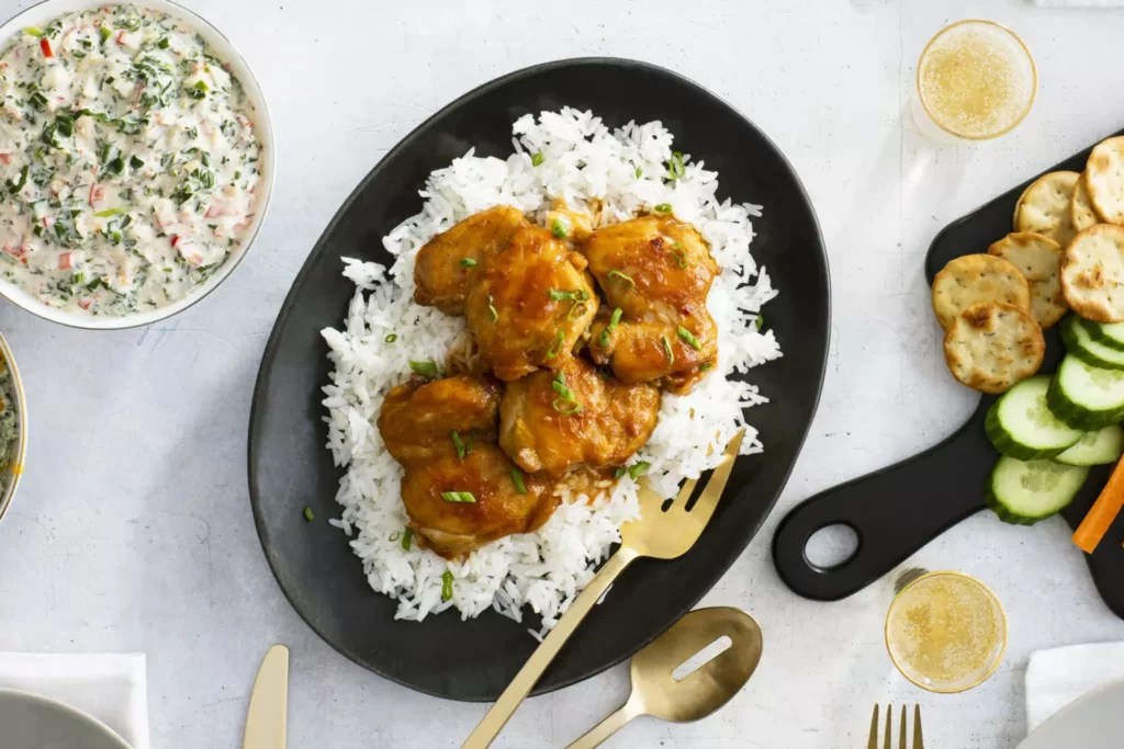 melt in your mouth braised bbq chicken