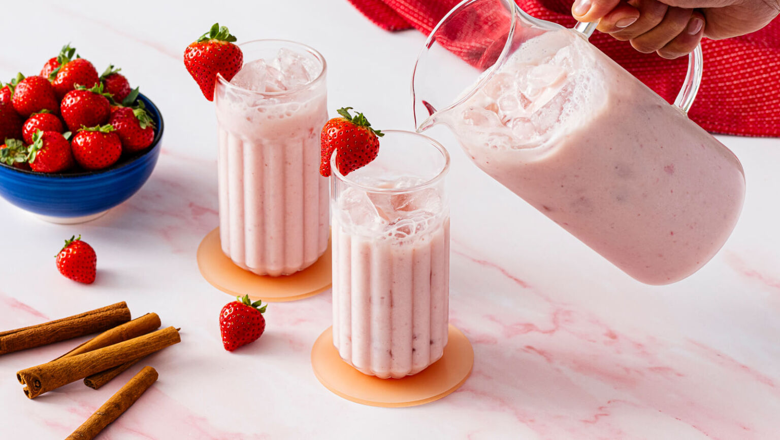 Strawberry Horchata