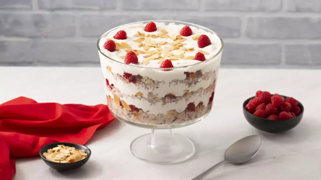 cran raspberry quinoa rice pudding trifle recipe